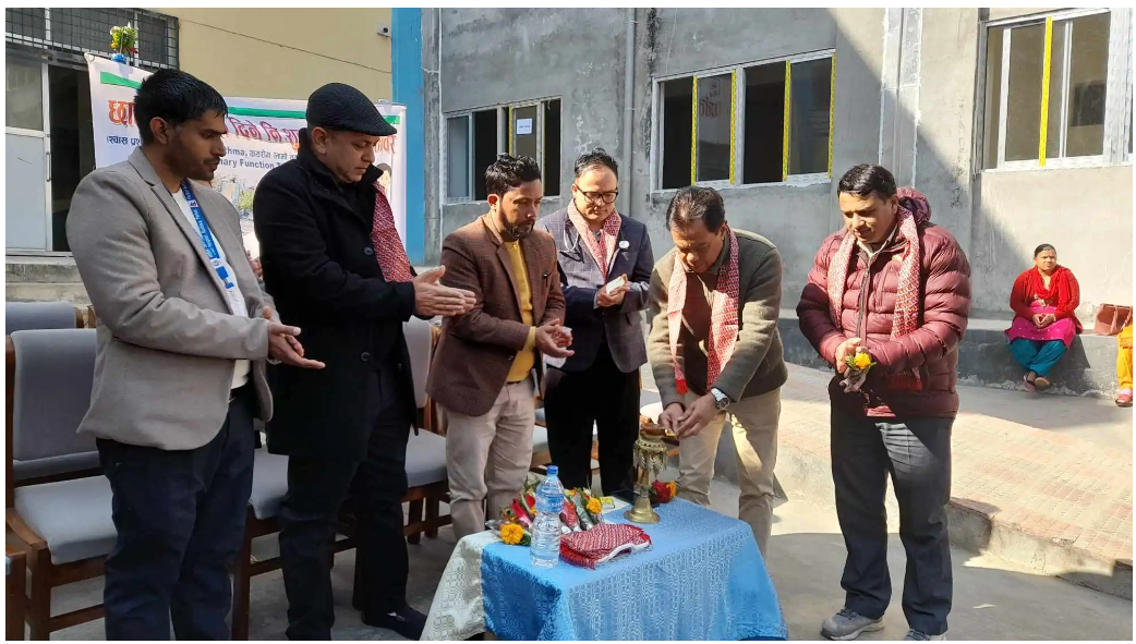 छातीको रोग सम्बन्धी एक दिने निःशुल्क स्वास्थ्य शिविर संचालन।